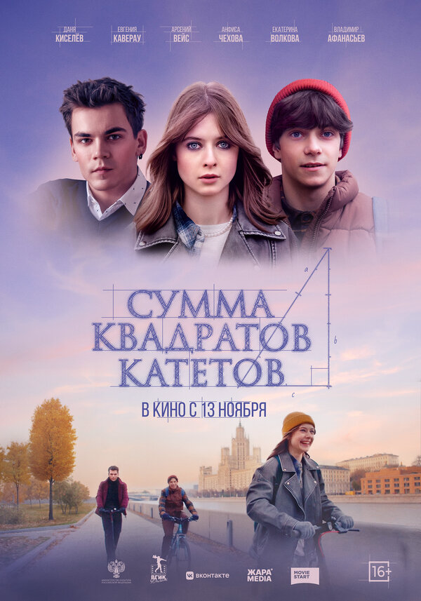 Сумма квадратов катетов